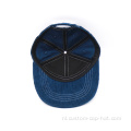 Aangepaste ongestructureerde snapback -hoed